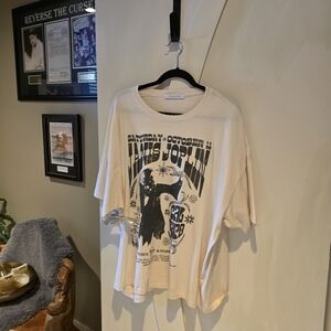 Daydreamer Cream Crewneck Tee with Subtle Label